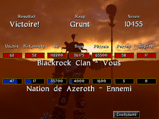 L'orc prend la pause